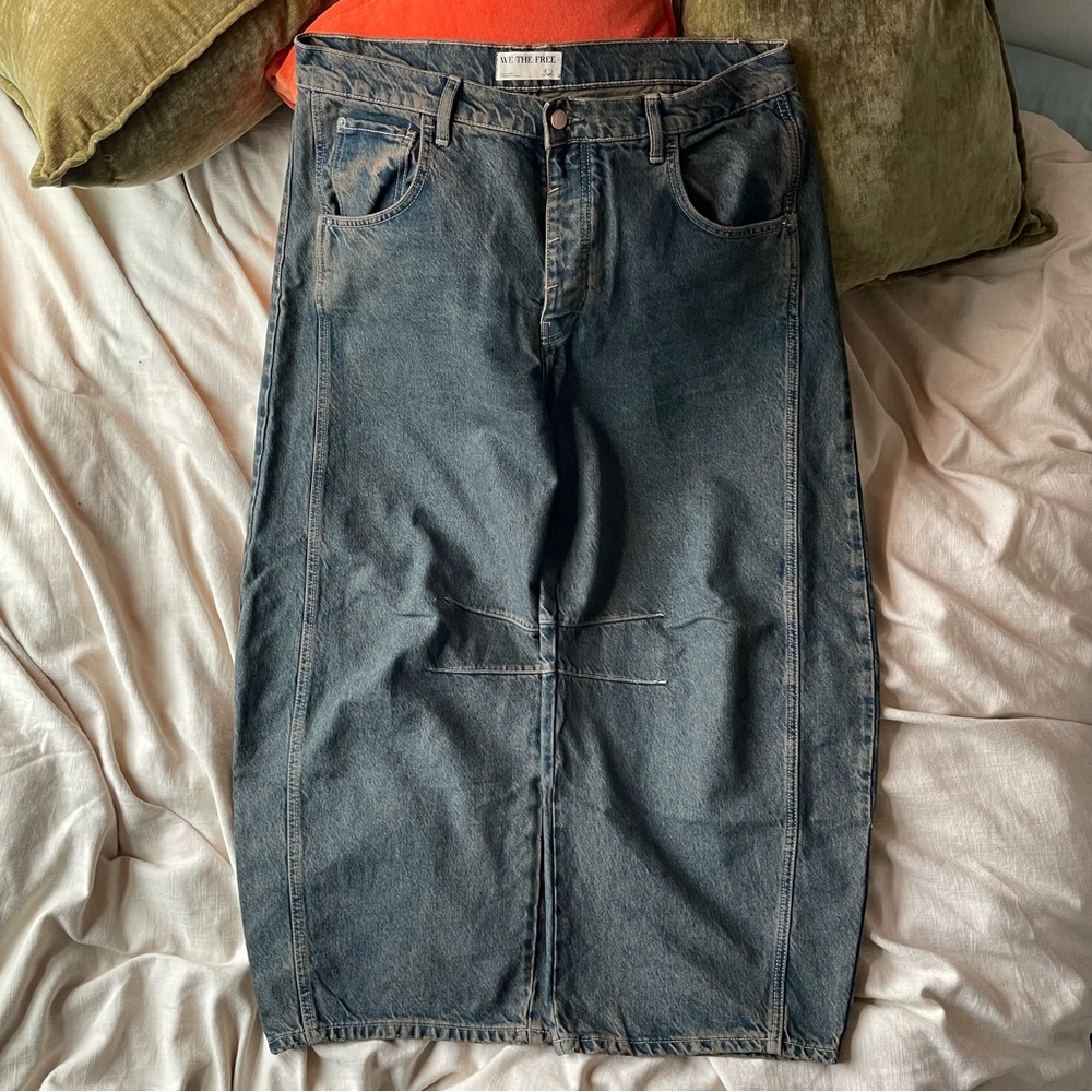 We The Free Good Luck Barrel Jeans - Exclusive Color